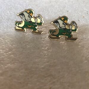 Fighting Irish Leprechaun Earrings
